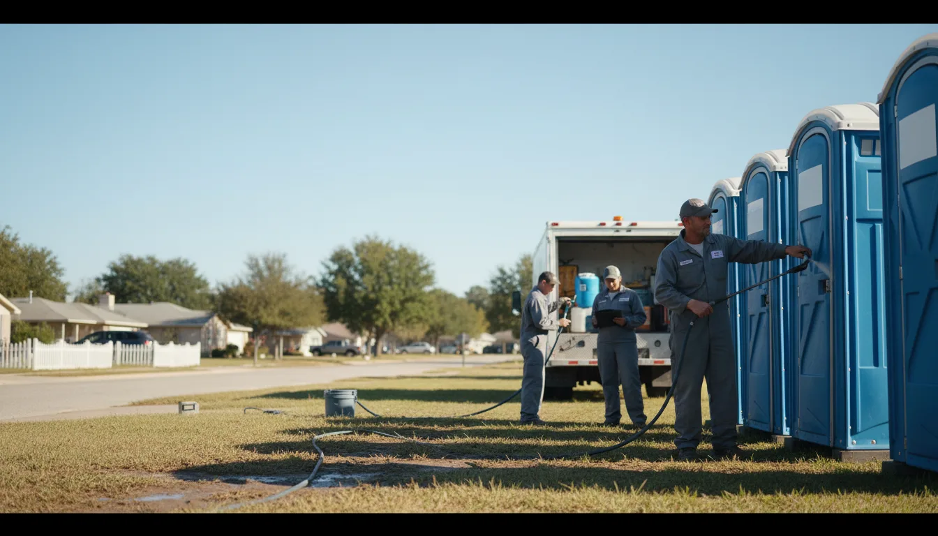 Long-Term Portable Toilet Rental in Mount Airy, GA near me